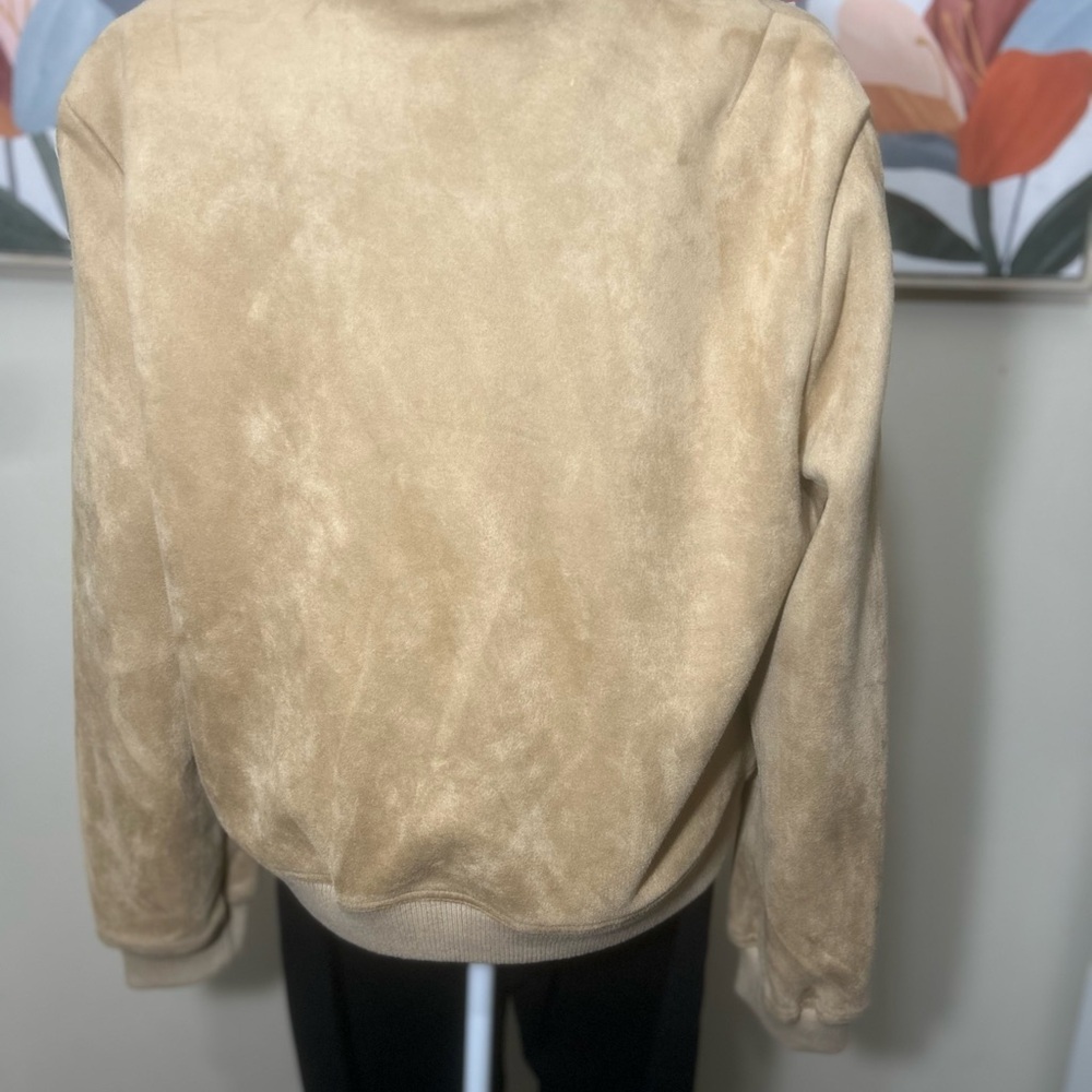 💕Truth 💕 Tan Bomber Jacket for Women - Picture 4 of 4